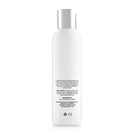 Dermaquest Sensitized Delicate Cleansing Cream - Gentle Facial Cleanser Face Wash - Infused With Green Tea Extract & Jojoba Oil - For Sensitive, Extremely Dry Skin Types (6Oz)