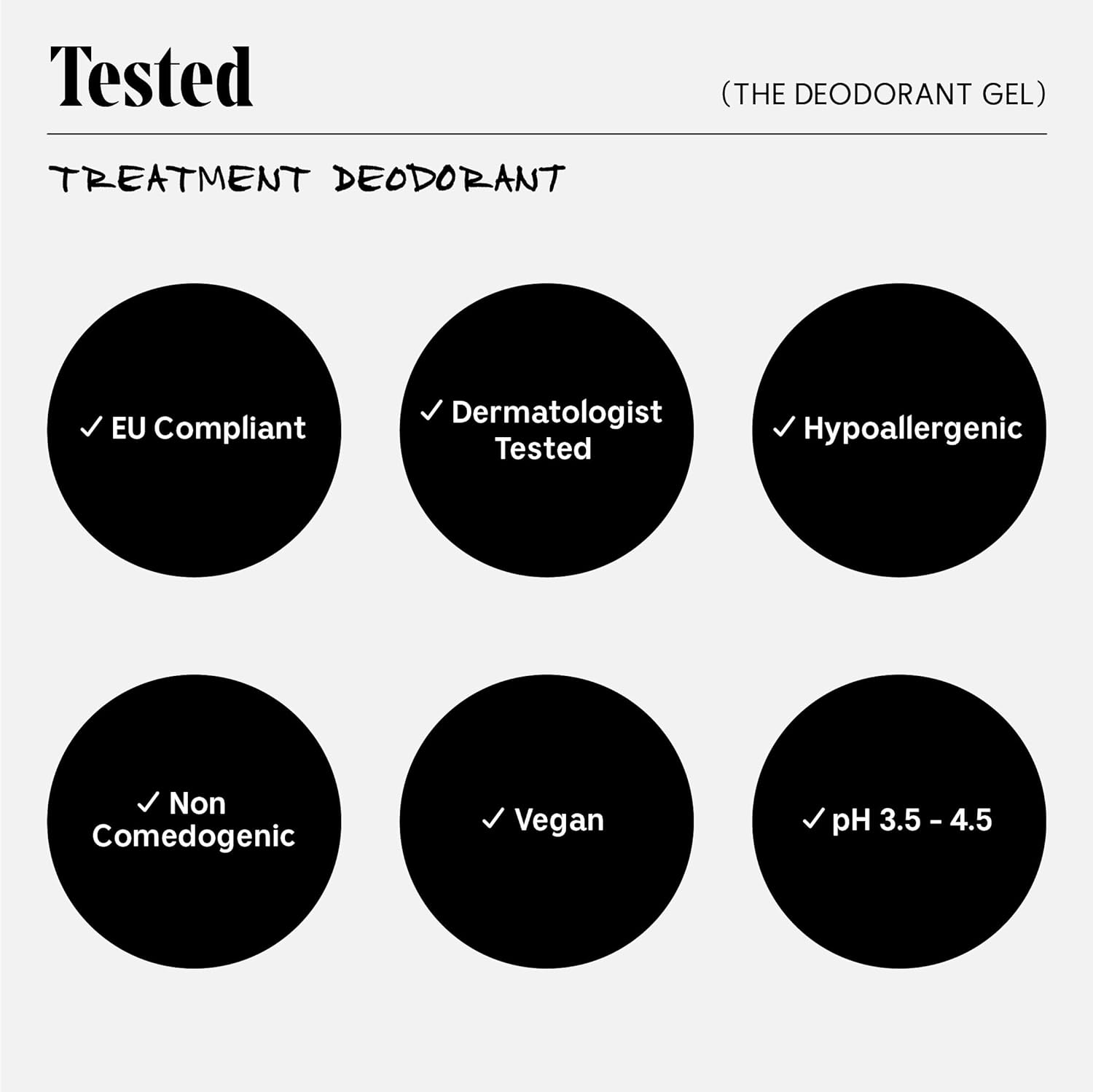 Nécessaire - The Deodorant Gel Eucalyptus - Aluminum-Free Deodorant for Women & Men. Clinical Mandelic Acid Deodorant. Extra Strength Odor Control. No Bumps. No Discoloration. No Parabens. 1.7 fl oz : Necessaire