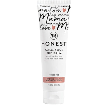 The Honest Company Honest Mama Calm Your Nip Balm | Usda Certified Organic Nipple Cream | 1.75 Fl Oz