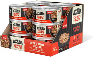 Acana Chunks In Broth Beef & Tuna Recipe, 3Oz