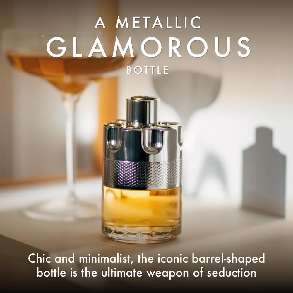 Azzaro Wanted, Eau de Toilette Spray, Spicy Woody Fragrance, Perfume For Men, 100ml : Amazon.co.uk: Beauty
