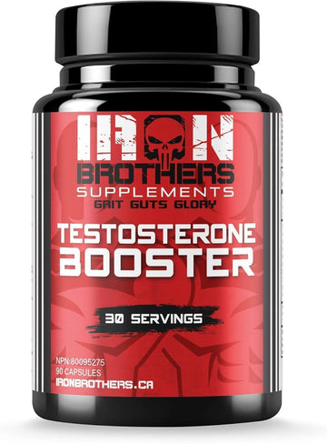 Testosterone Booster Supplements For Men - Estrogen Blocker - Supplement Natural Energy, Strength & Stamina - Lean Muscle Growth - Promotes Fat Loss - Increase Male Performance (2 Bottles)
