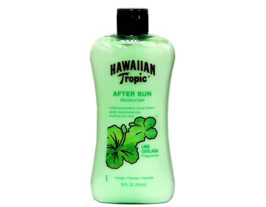 Hawaiian Tropic Lime Coolada Body Lotion And Daily Moisturizer After Sun, 16 Ounce - Pack Of 3