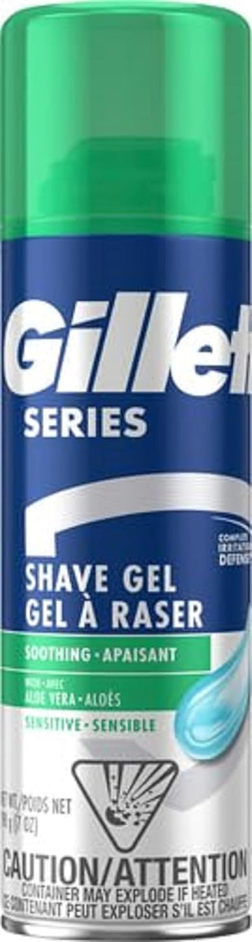 Gillette Series Shaving Gel Sensitive Skin 7 Oz