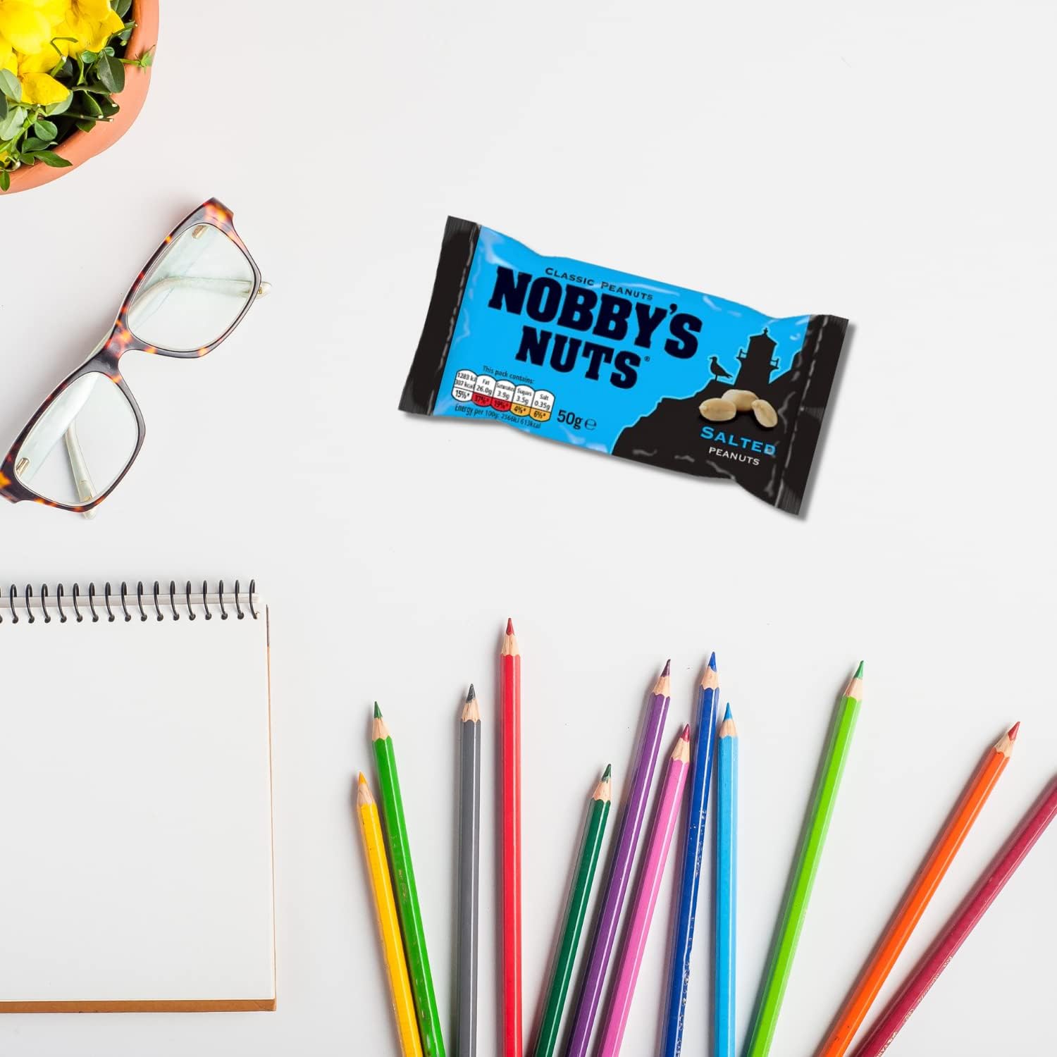 Nobby's Nuts Classic Salted Peanuts (24 x 40g) : Amazon.co.uk: Grocery
