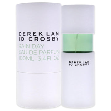 Derek Lam 10 Crosby - Rain Day - 3.4 Oz Eau De Parfum - A Refreshing, Light Fragrance Mist For Women - Perfume Spray With Citrusy Neroli And Green Vetiver Notes