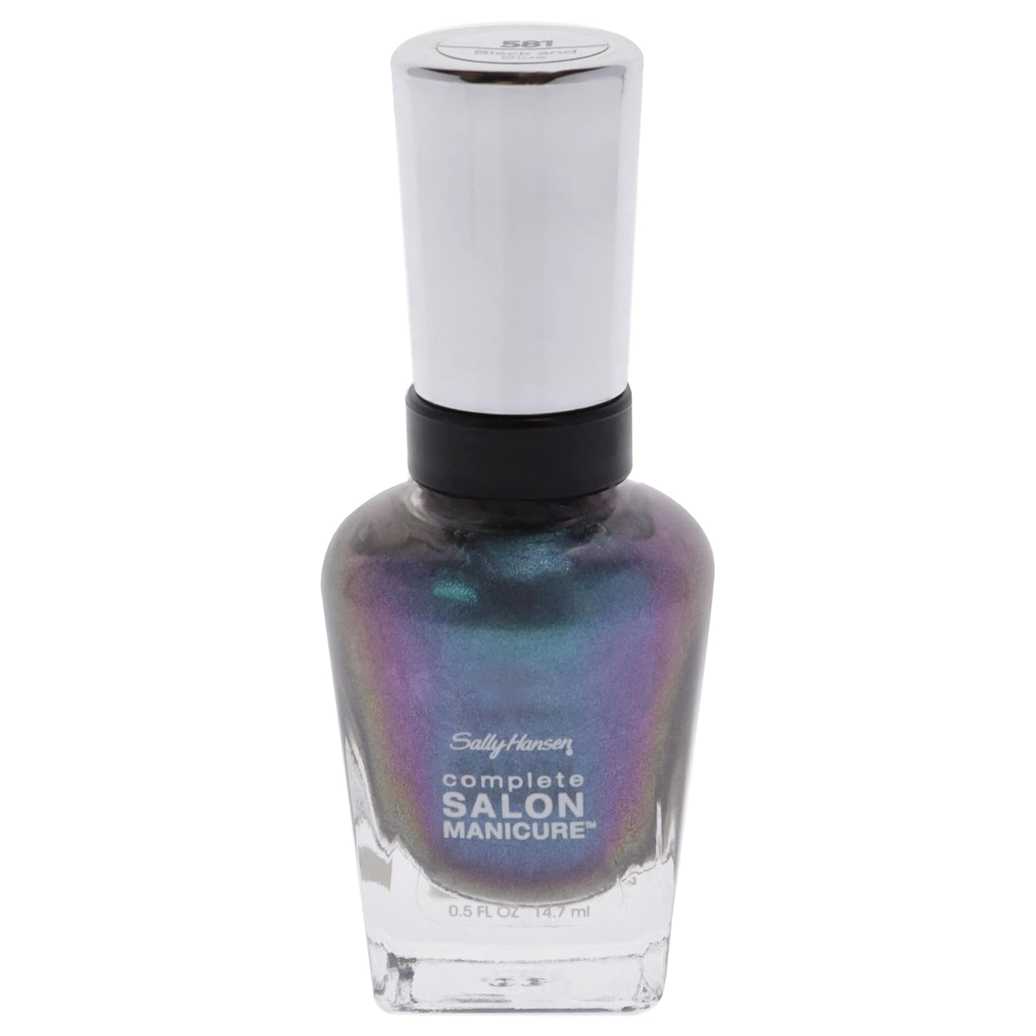 Sally Hansen - Complete Salon Manicure Nail Color, Metallics, Black And Blue