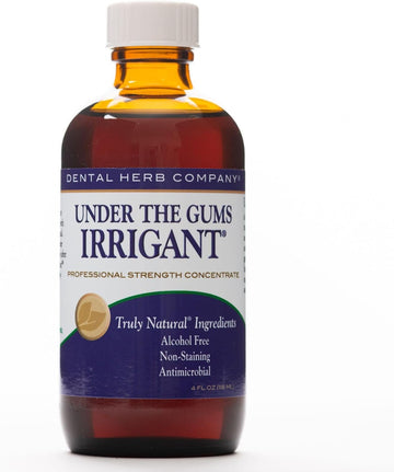 Dental Herb Company - Under The Gums Irrigant Concentrate (4 oz.) for Oral Irrigators