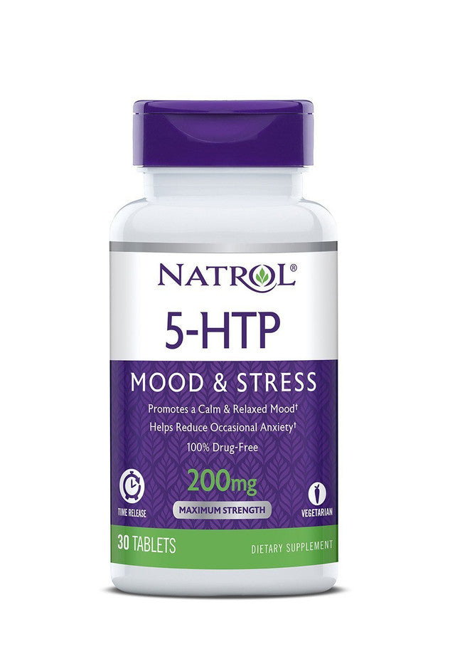 Natrol: 5-HTP Time Release 200 mg, 30 tabs