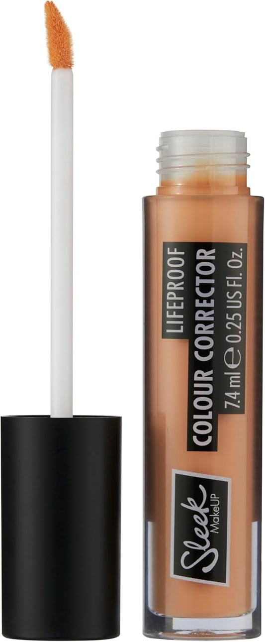 Sleek Makeup Lifeproof Colour Corrector, Peach, 7.4Ml (Packing May Vary)