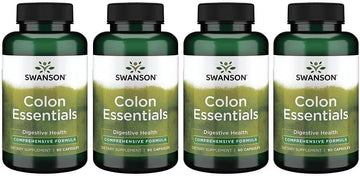 Swanson Colon Essentials 90 Capsules (4 Pack)