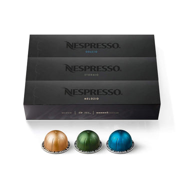 Nespresso Capsules Vertuoline, Variety Pack, Medium And Dark Roast Coffee, 10 Count (Pack Of 3) Coffee Pods, Brews 7.8 Oz