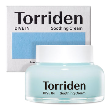 Torriden Dive-In Hyaluronic Acid Soothing Cream 3.38 Fl Oz | Revitalizing Facial Moisturizer For Sensitive, Dry Skin | Fragrance-Free, Alcohol-Free, No Colorants | Vegan, Cruelty-Free