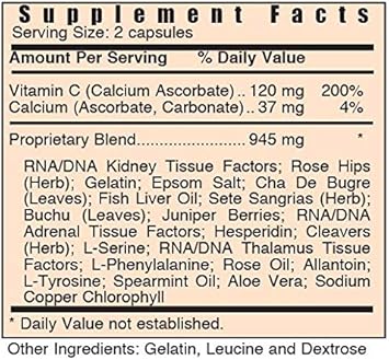 Systemic Formulas K Kidney Bio Function #56 : Health & Household