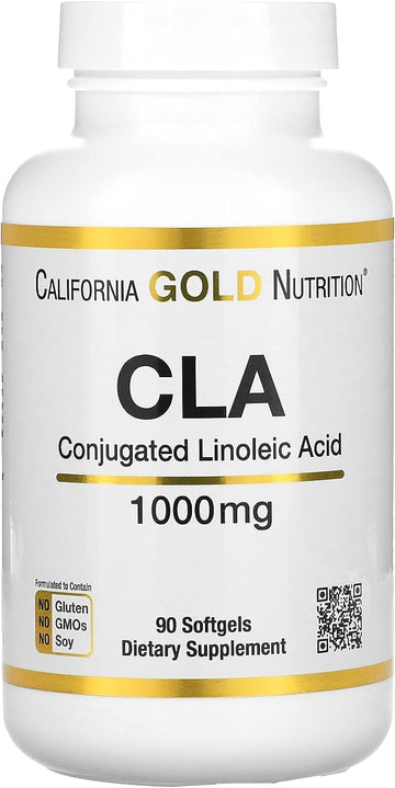 California Gold Nutrition CLA, Conjugated Linoleic Acid, 1,000 mg, 90 Softgels