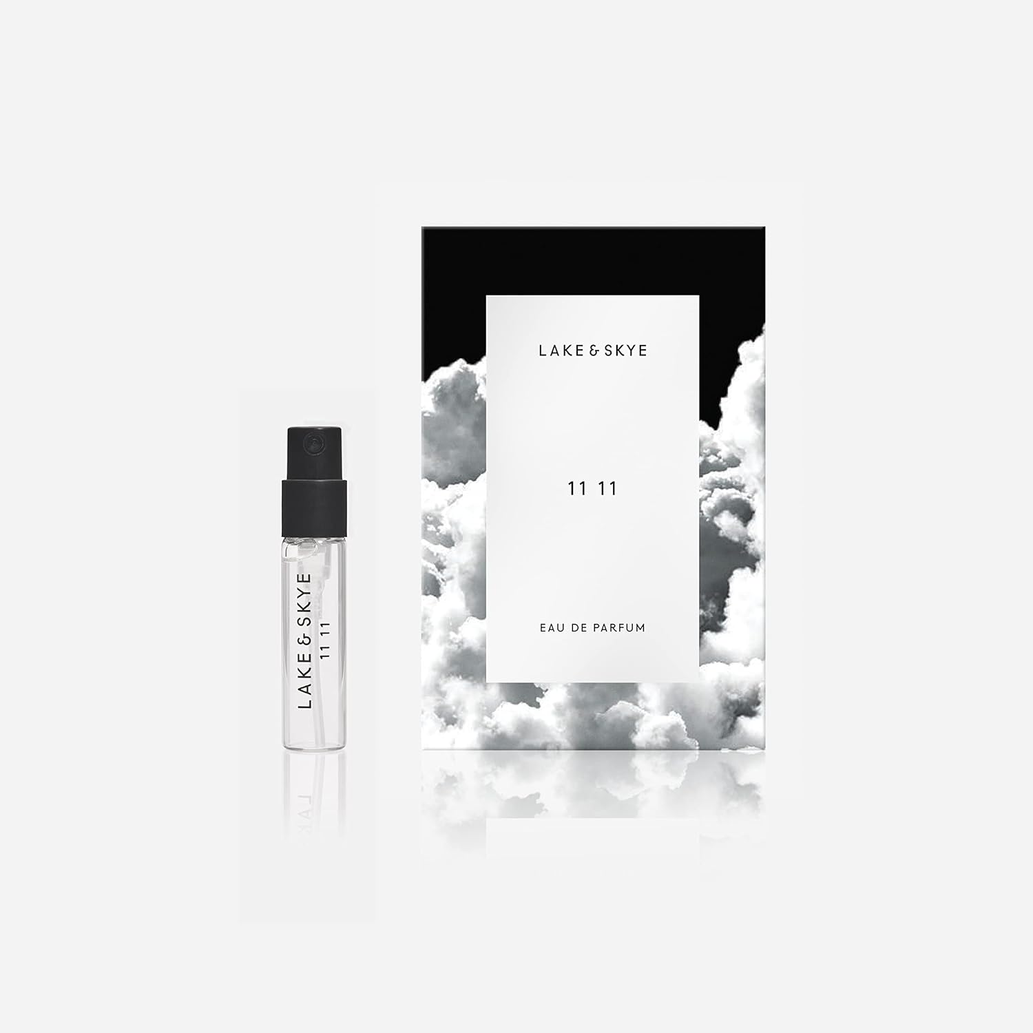 Lake & Skye 11 11 Eau De Parfum Vial Spray, 0.06 Fl Oz (2 Ml) - Sheer & Uplifting Scent