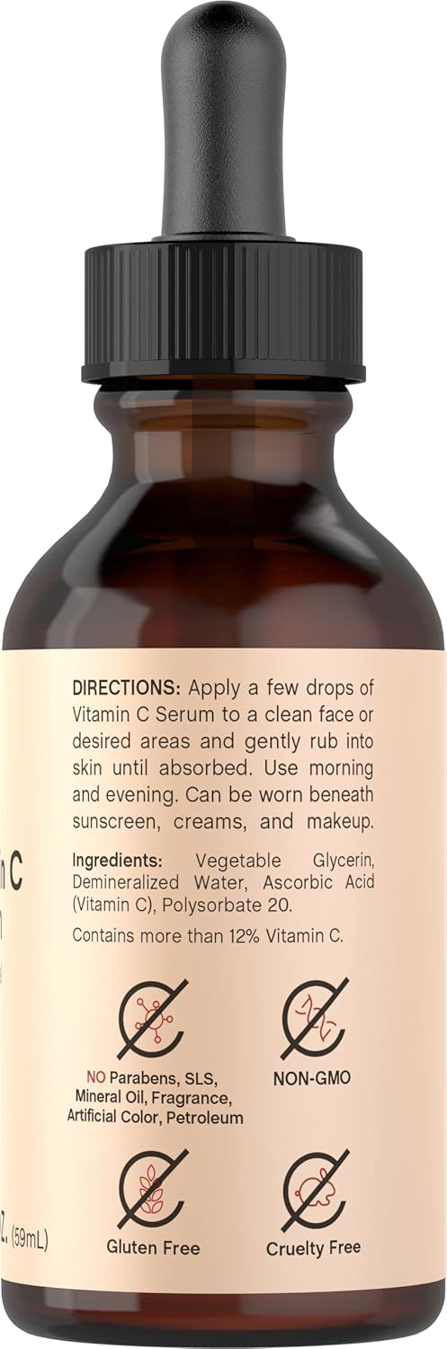 Coera Vitamin C Serum For Face | 2 Oz | Hydrating Serum For Dark Spots | Paraben & Sls Free