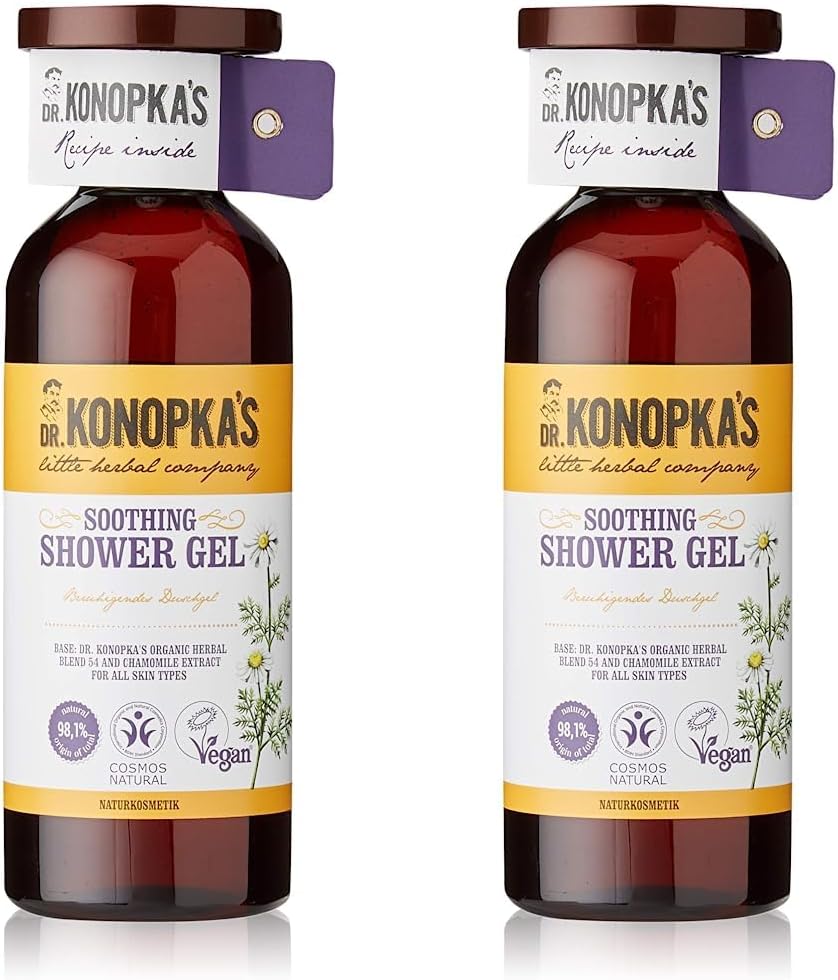 Dr.Konopka'S Soothing Shower Gel, 500 Ml (Pack Of 2)