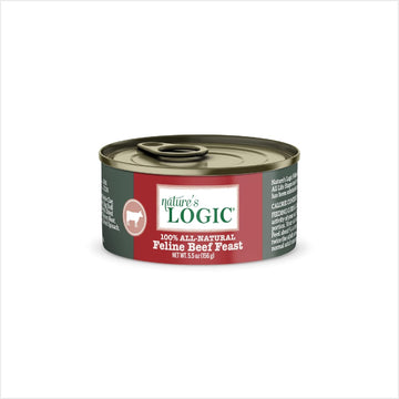 Natures Logic Nl00036 Feline Beef Feast Canned Food, One Size