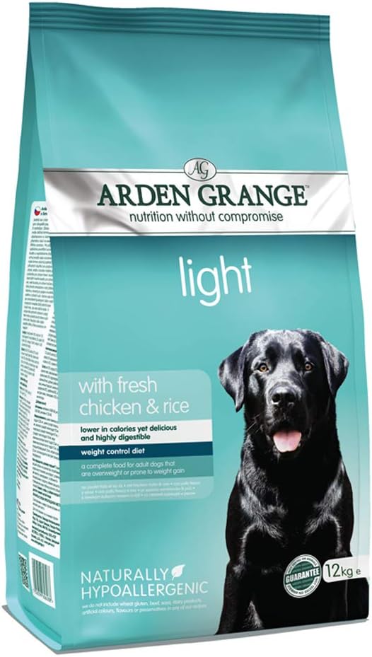 Arden Grange Adult Dry Dog Food Light with Fresh Chicken and Rice, 12 kg?ALT6620