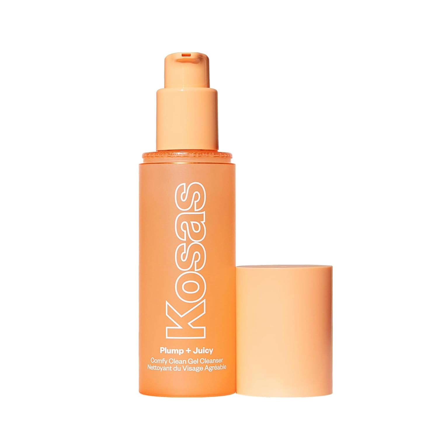 Kosas Plump + Juicy Comfy Clean Gel Cleanser – Hydrating, Face Wash For All Skin Types, Deeply Purifies Without Drying, Soap Free, Sulfate Free – W/Hyaluronic Acid, Panthenol + Beta Glucan