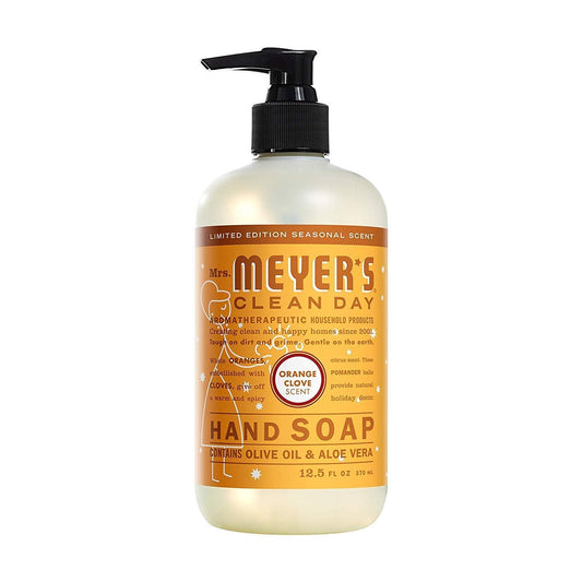 Mrs. Meyer'S Clean Day, Liquid, Orange Clove, 12.5 Ounce (12.5 Ounce (Pack Of 3))