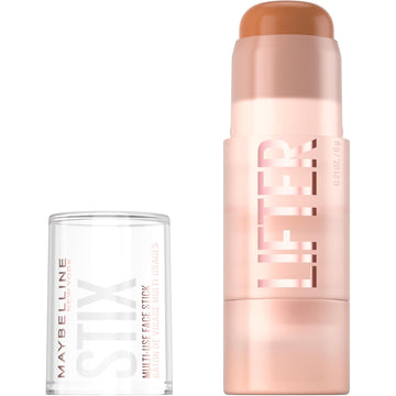 Maybelline Lifter Stix Multi-Use Face Stick - Contour, Bronzer, Concealer And Foundation Stick, All-In-One Creamy Face Makeup With Cranberry Seed Oil, 25, 1 Count