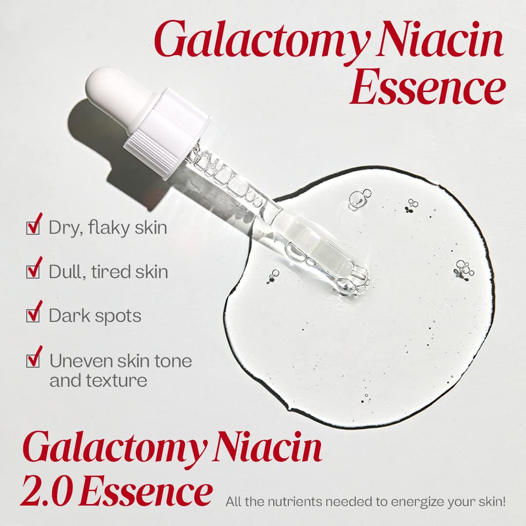 Ma:Nyo Galac Niacin 2.0 Essence Korean Facial Serum, Ultra Hydrating, Tone Balancing, Niancinamide, For Women And Men Korean Skin Care 1.69 Fl Oz (50Ml)