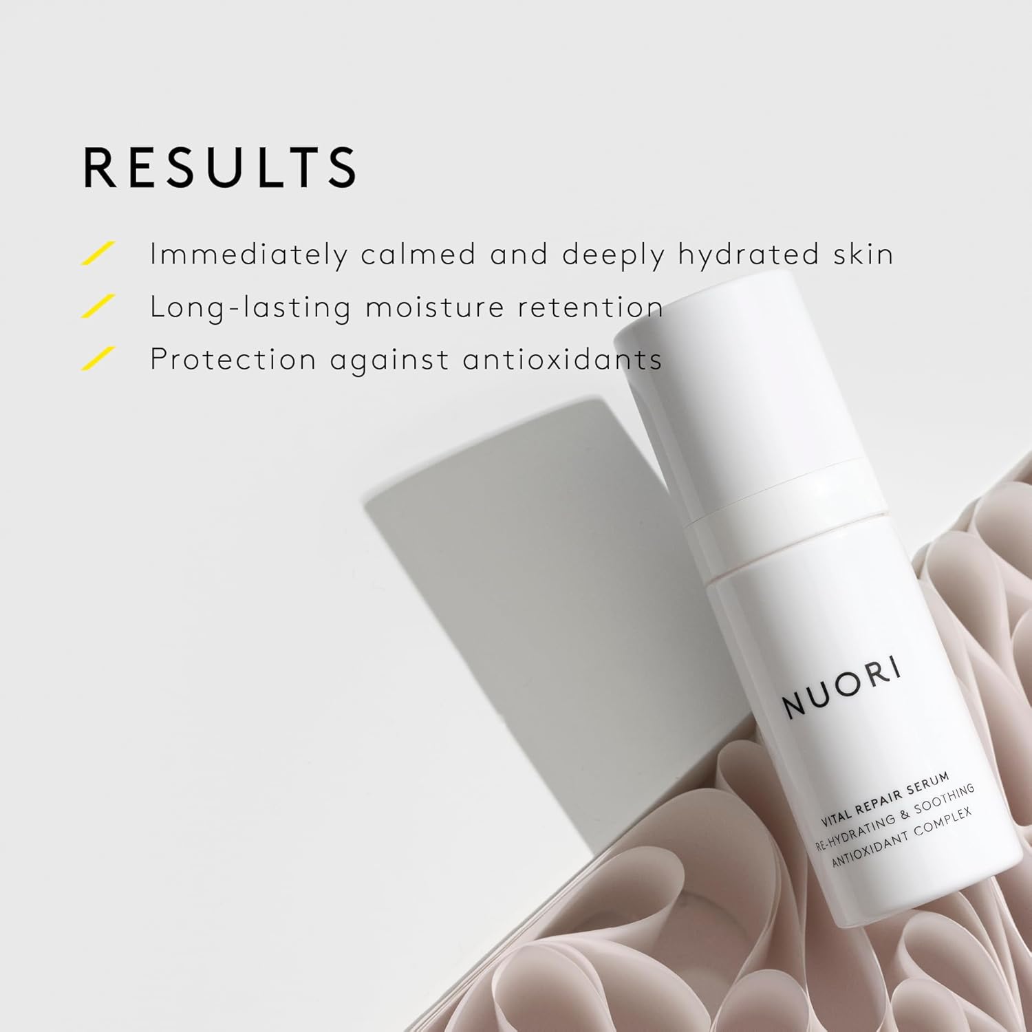 Nuori Vital Repair Serum | Lightweight Hydrating Serum, For All Skin Types Including Sensitive Skin, 30 Ml / 1 Fl Oz : Beauty & Personal Care