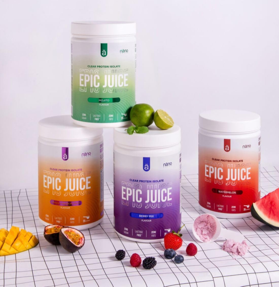 Nanosupps Epic Juice Clear Whey (875G) Berry Mix - Proteins - Clear Protein