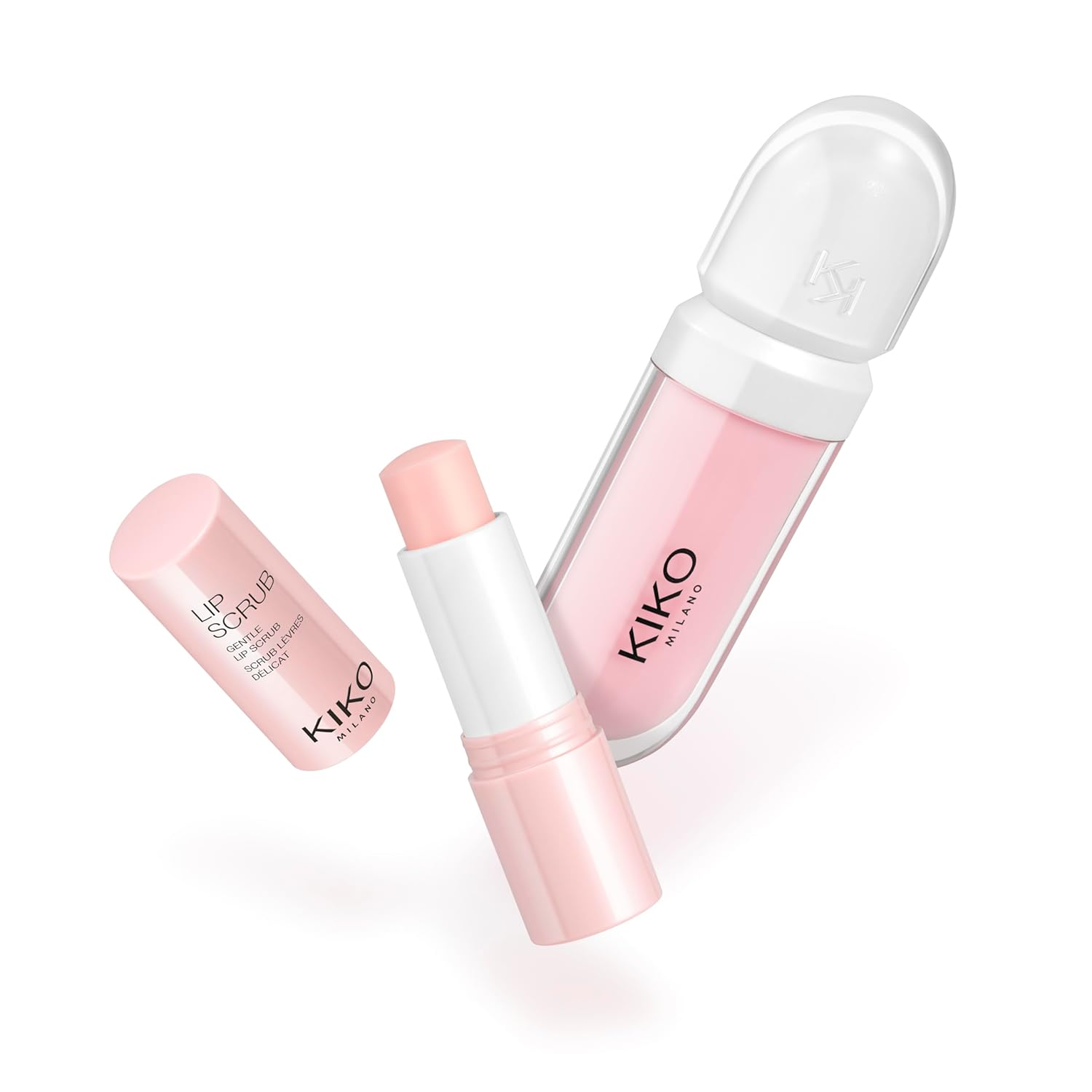 Kiko Milano Perfect Lips Caring Set | 1 Lip Scrub And 1 Lip Cream : Beauty & Personal Care