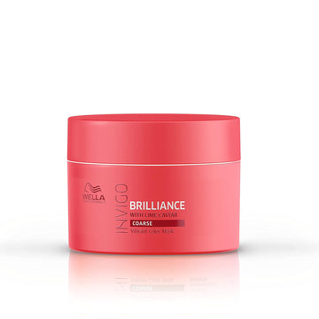 Wella Professionals Invigo Brilliance Hair Mask For Coarse Colored Hair, Conditioning Treatment, Color Vibrancy