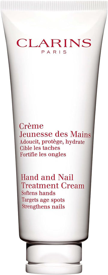 Clarins Hand & Nail Treatment Cream 100ml | Nourishing Moisturiser for Dry Hands & Strengthening Nails | Anti Aging | Non Greasy : Amazon.co.uk: Beauty