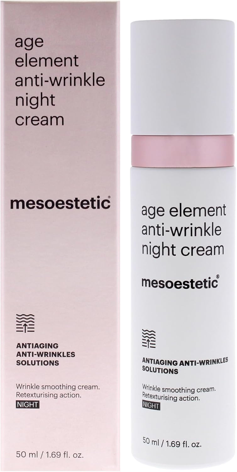 Age Element Anti Wrinkle Night Cream by Mesoestetic for Unisex - 1.69 oz Cream
