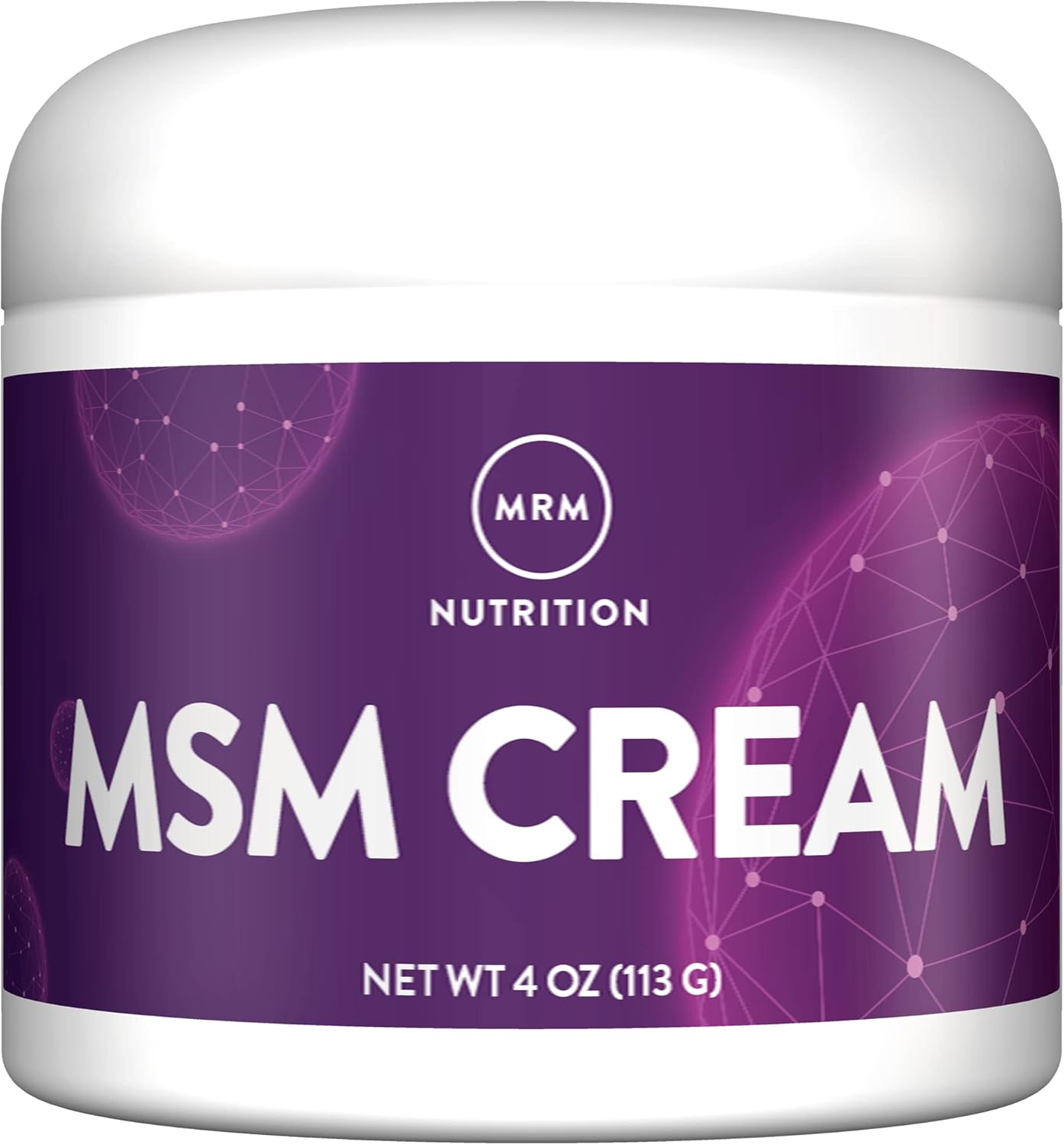 Mrm Msm Cream With Vitamin A & D -- 4 Oz