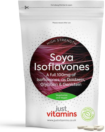 Just Vitamins SOYA Isoflavones 100mg 90 Tablets