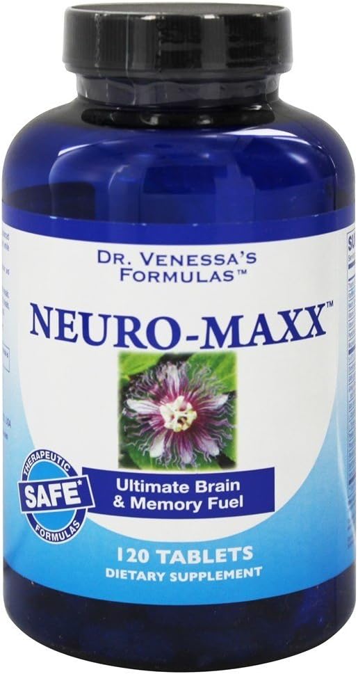 Dr. Venessa'S Formulas Neuro-Maxx Tablets, 120 Count