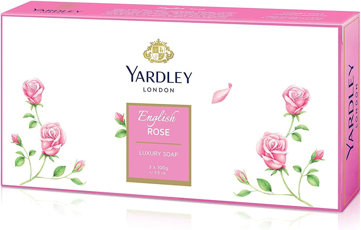 Lily Of The Valley By Yardley Soap Trio 3 X 100 G