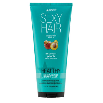 Sexyhair Healthy Imperfect Fruit Moisturizing Mask, 6.8 Oz | Peach | Medium To Coarse Hair Type