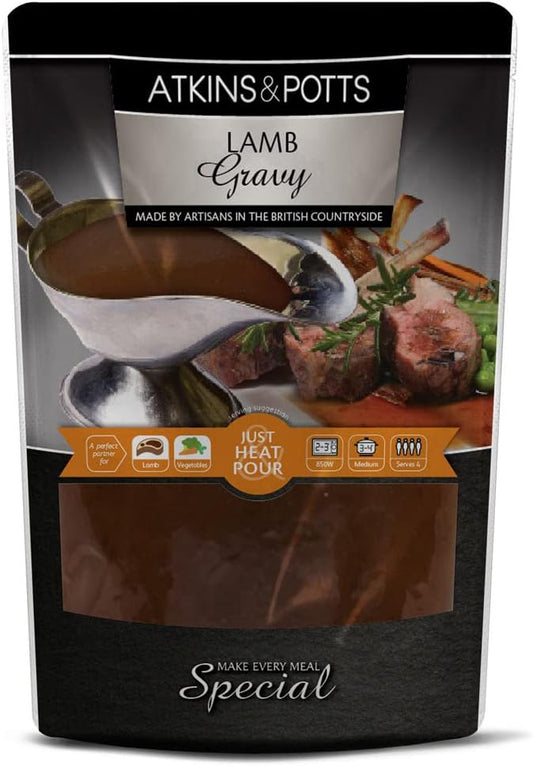 Atkins & Potts Lamb Gravy, 350 g