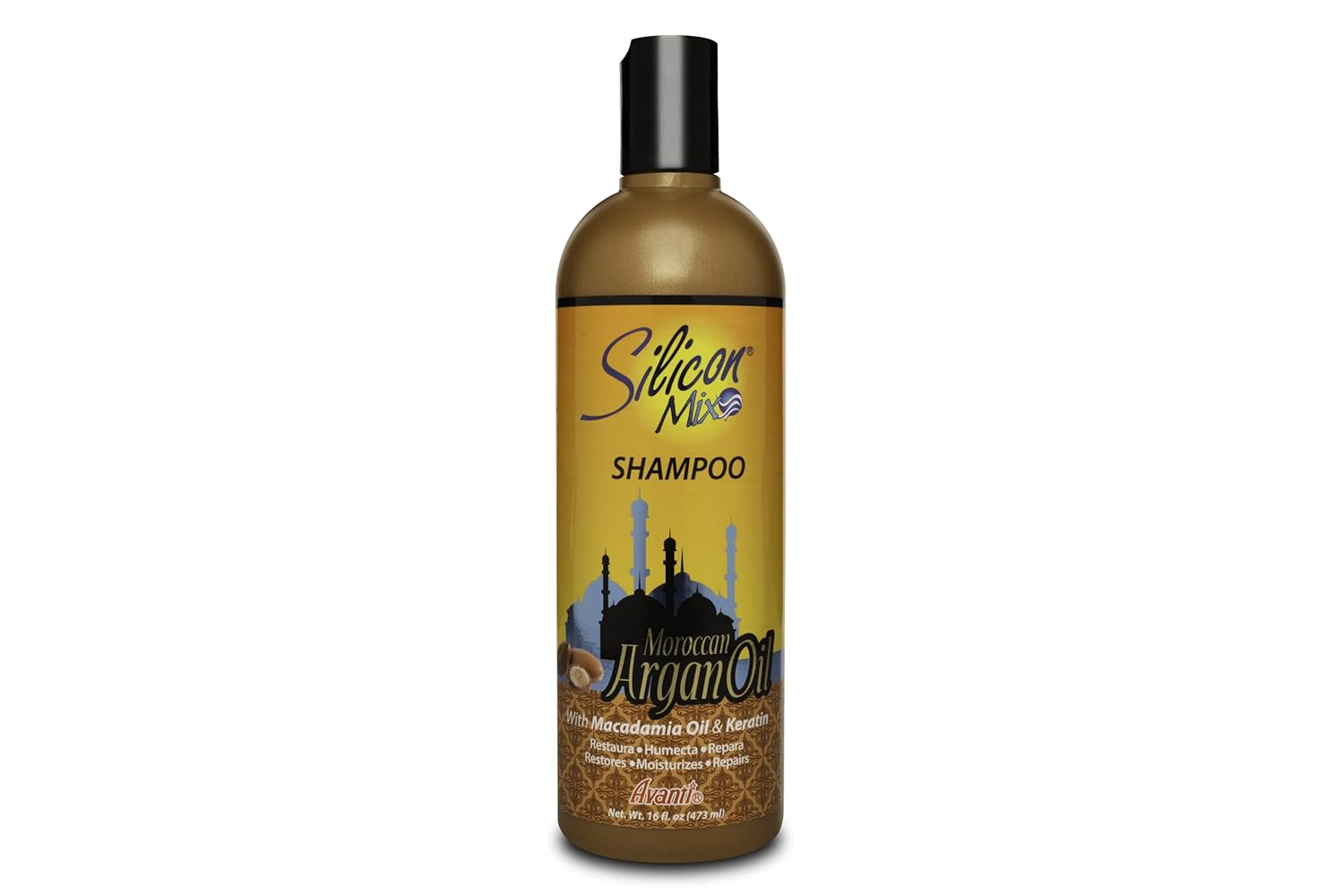 Silicon Mix Argan Oil Hair Shampoo, 16 Ounce : Beauty & Personal Care