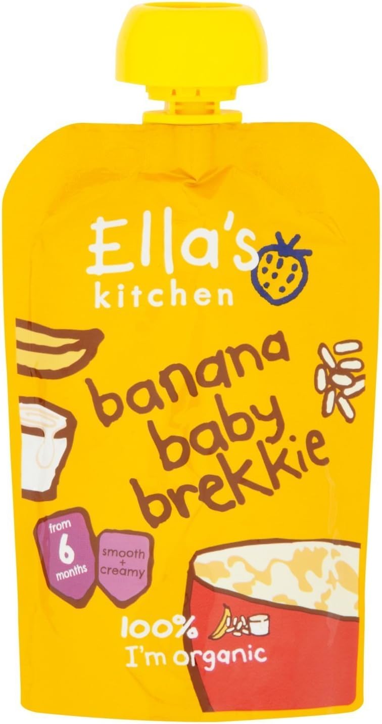 Ella'S Kitchen Stage 1 Baby Brekkie - Banana (Pack Of 6)
