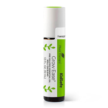 Plant Therapy Kidsafe Grow Ease Essential Oil Blend Pre-Diluted Roll-On 10Ml (1/3 Oz) 100% Pure, Therapeutic Grade