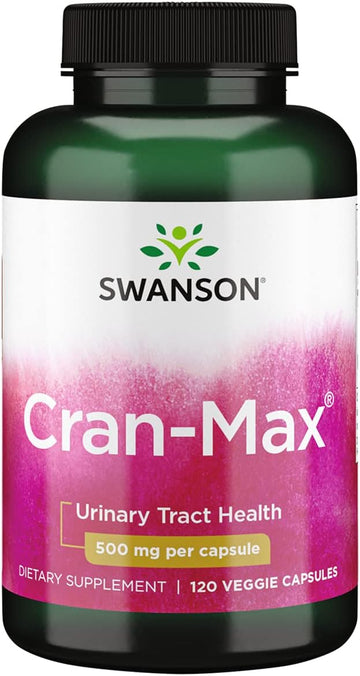 Swanson Cran-Max 500 Milligrams 120 Veg Capsules