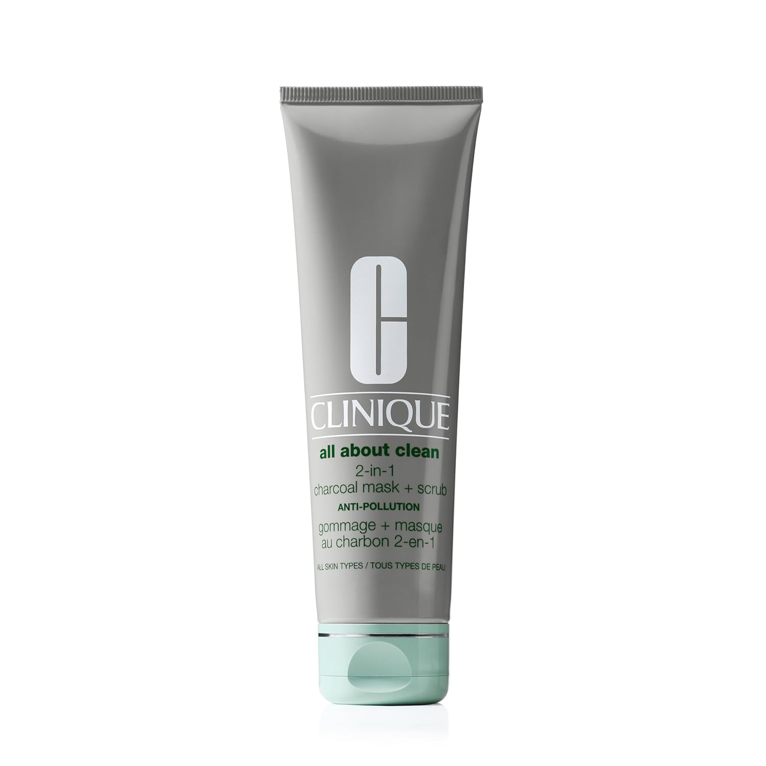Clinique All About Clean 2-In-1 Charcoal Mask Scrub 3.4 Oz