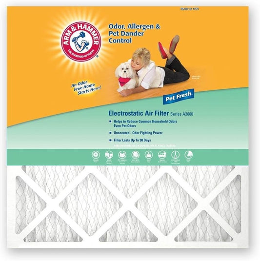 Arm & Hammer Enhanced Air Filter, 12x20x1, 4-Pack - Air Purifier Replacement Filters - Amazon.com