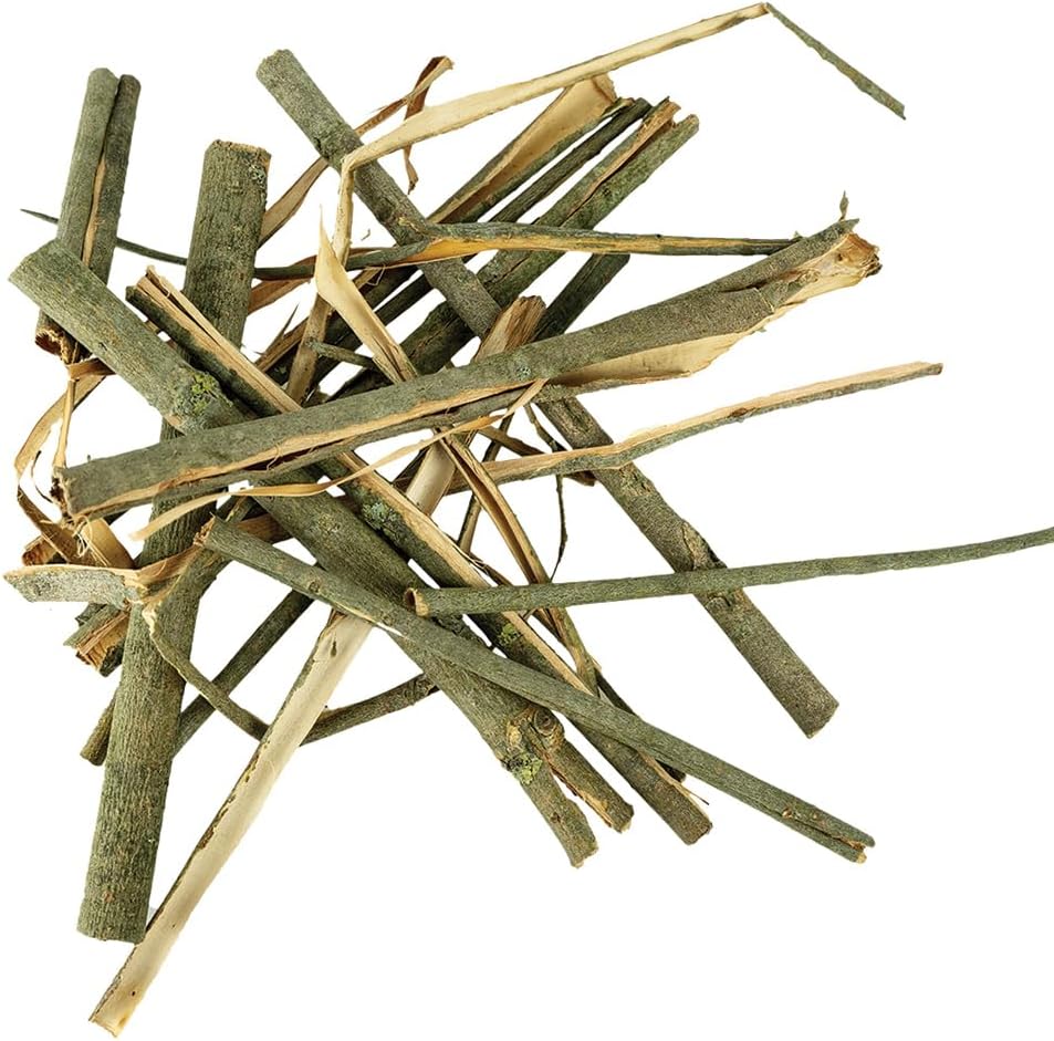 Natural Willow Enrichment Chews For Parrots 100G