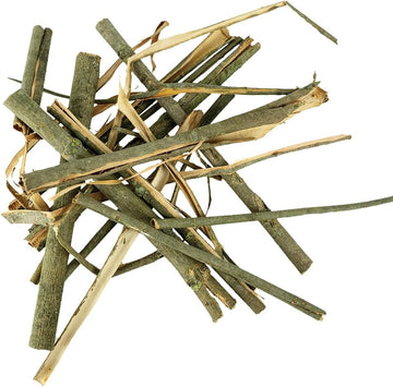 Natural Willow Enrichment Chews For Parrots 100G