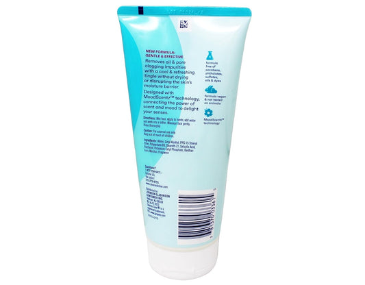 Clean & Clear Oilfree Deep Action Cream Facial Cleanser With Salicylic Acid Acne Medication Cooling Face Wash For Deep Pore Cleansing Of Acneprone Skin 6.5, 1 Fl Oz
