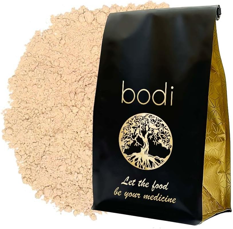 bodi : Slippery Elm Inner Bark Powder | 4oz to 5lb | 100% Pure Natural Hand Crafted (4 oz)